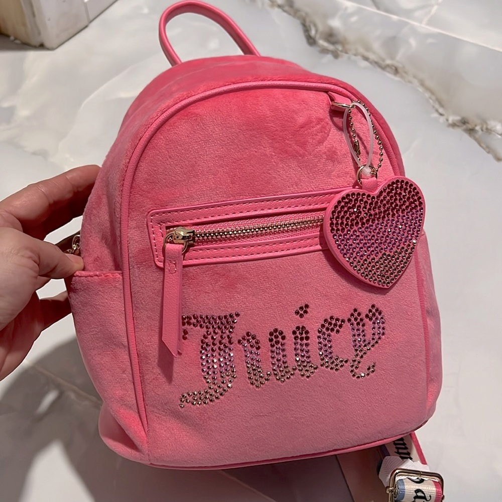 Juicy Couture pink backpack